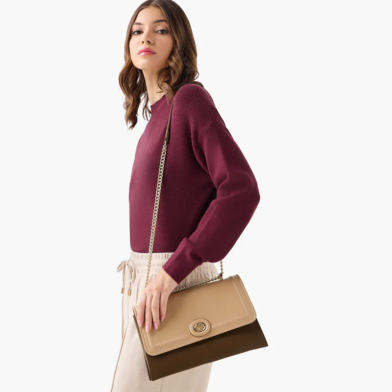 CHRISBELLA Colourblock Crossbody Bag for Women